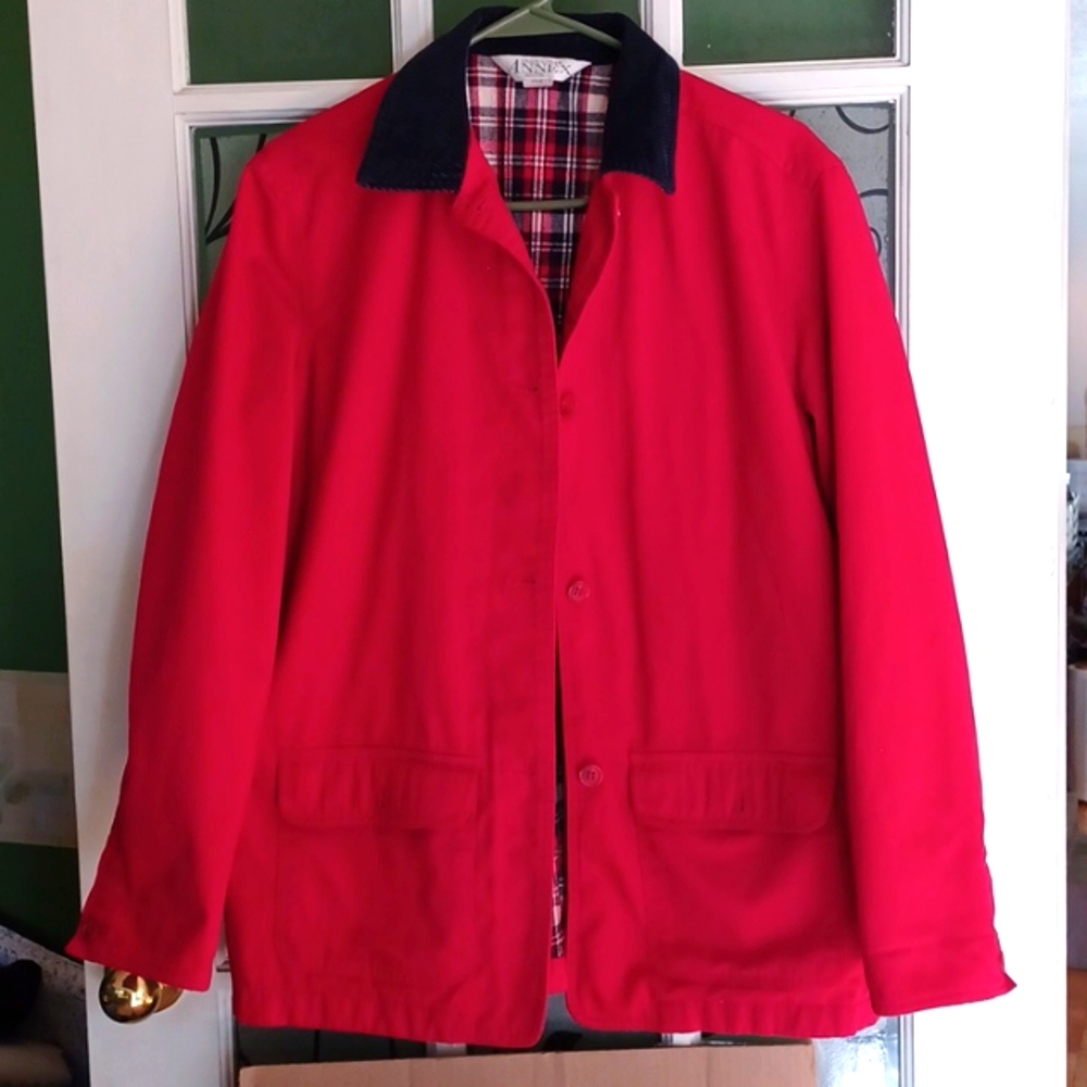 Ranch jacket Annex women's size 8 flannel lined